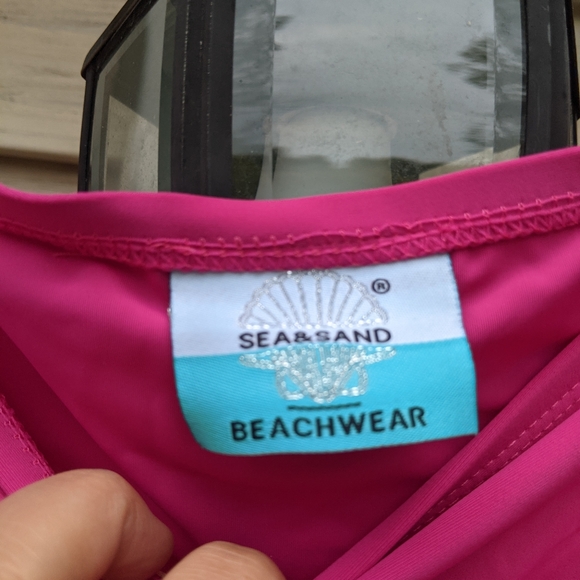 Two Piece Sea & Sand Beach Wear Set Size 20W - Picture 7 of 8